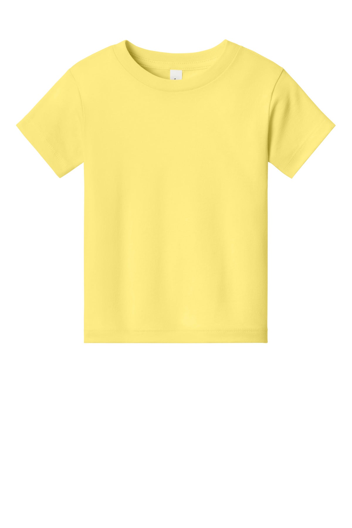 Custom Yellow Toddler Tee BC3001T, personalized by SanCanDo Swag in Argyle, TX