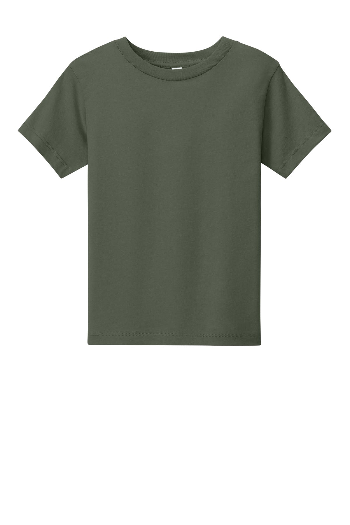Custom Military Green Toddler Tee BC3001T, personalized by SanCanDo Swag in Argyle, TX