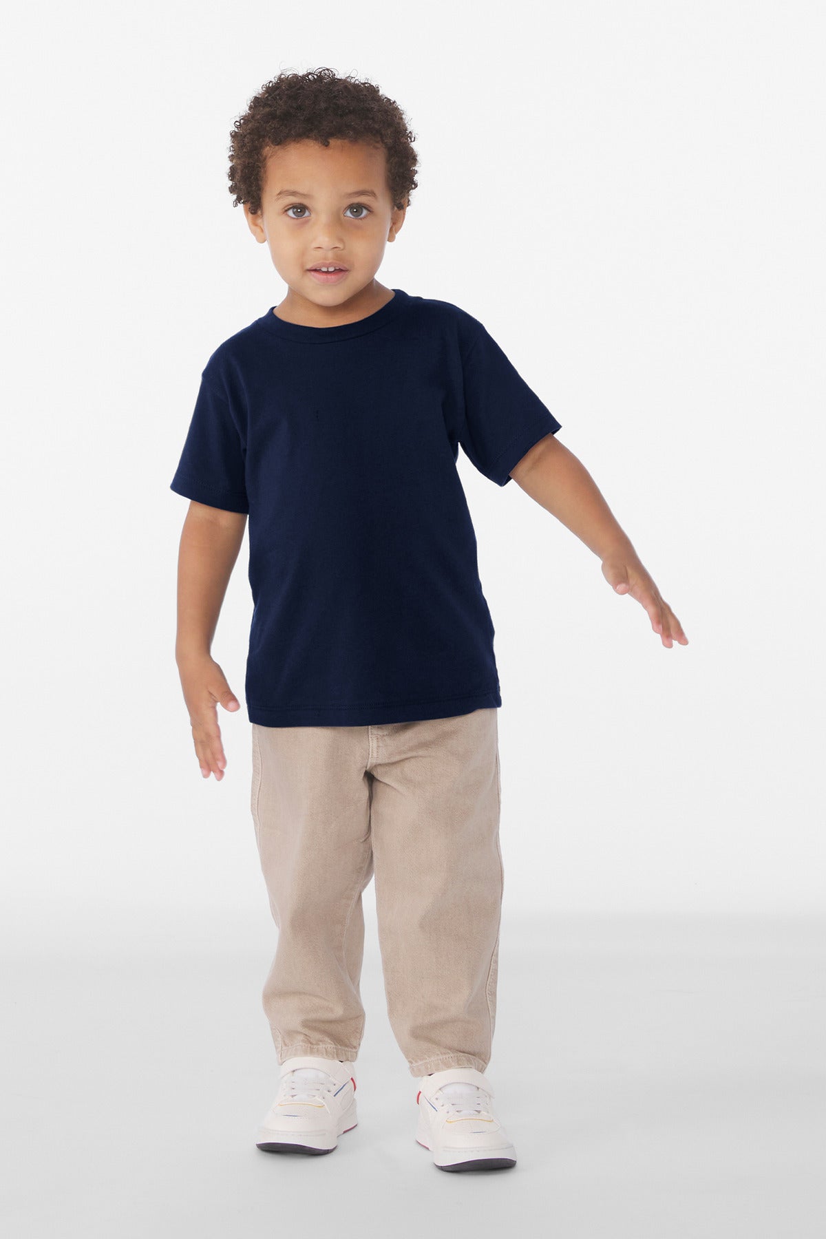 Custom Navy Toddler Tee BC3001T, personalized by SanCanDo Swag in Argyle, TX