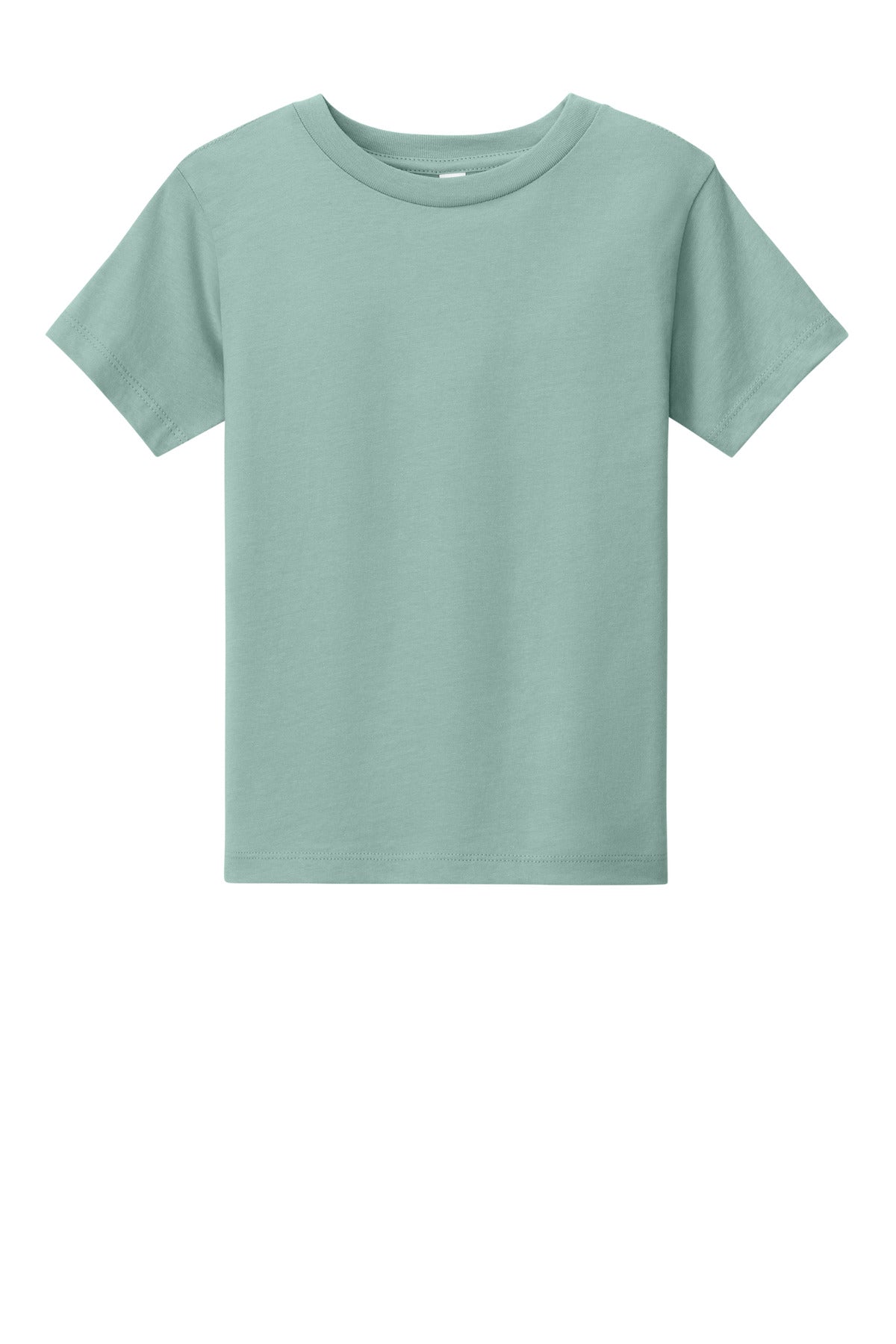 Custom Dusty Blue Toddler Tee BC3001T, personalized by SanCanDo Swag in Argyle, TX