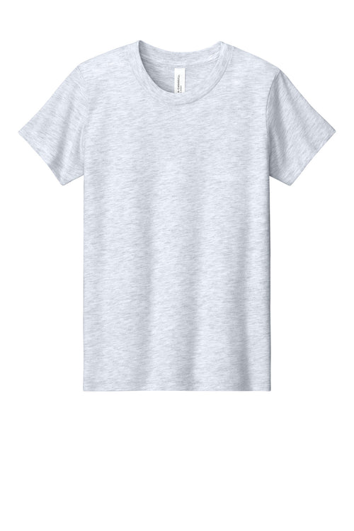 Custom Ash Youth Jersey Tee BC3001Y, personalized by SanCanDo Swag in Argyle, TX