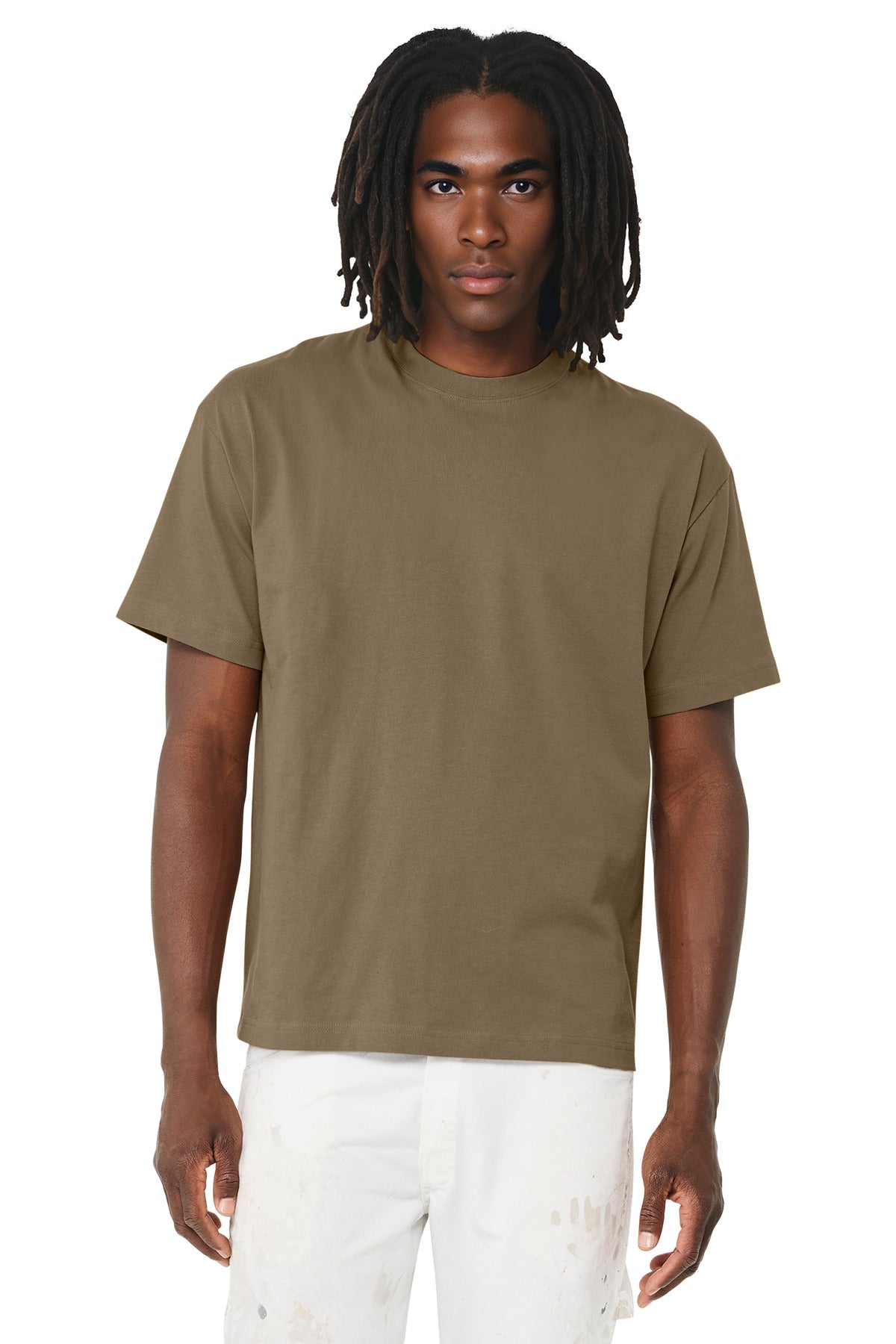 Custom Vintage Brown Unisex 6-Ounce Heavyweight Tee BC3010, personalized by SanCanDo Swag in Argyle, TX
