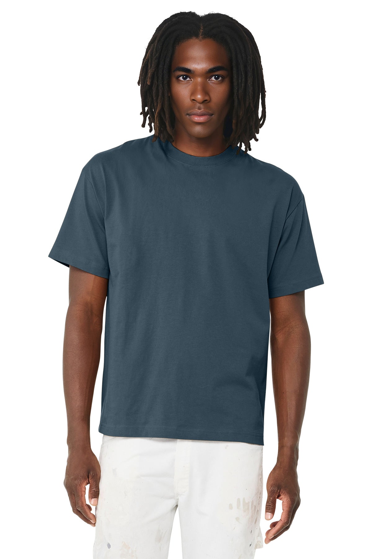Custom Vintage Navy Unisex 6-Ounce Heavyweight Tee BC3010, personalized by SanCanDo Swag in Argyle, TX