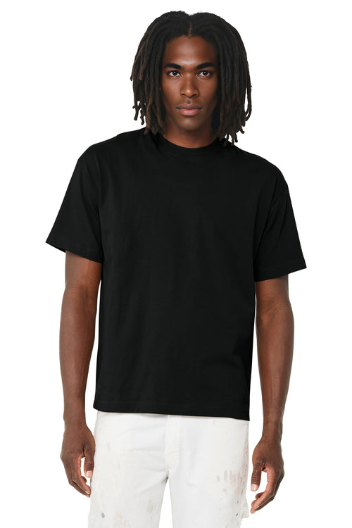 Custom Black Unisex 6-Ounce Heavyweight Tee BC3010, personalized by SanCanDo Swag in Argyle, TX