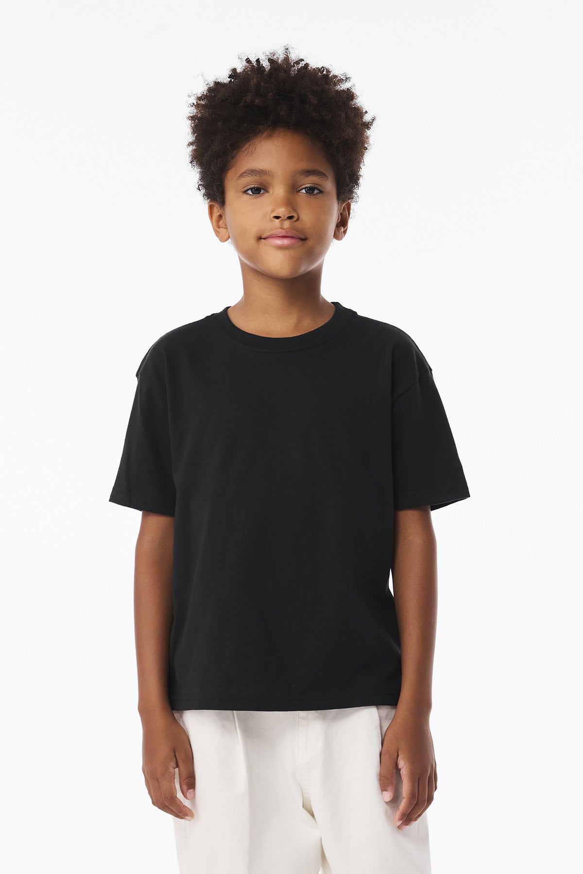 Custom Vintage Black Youth 6-Ounce Heavyweight Tee BC3010Y, personalized by SanCanDo Swag in Argyle, TX