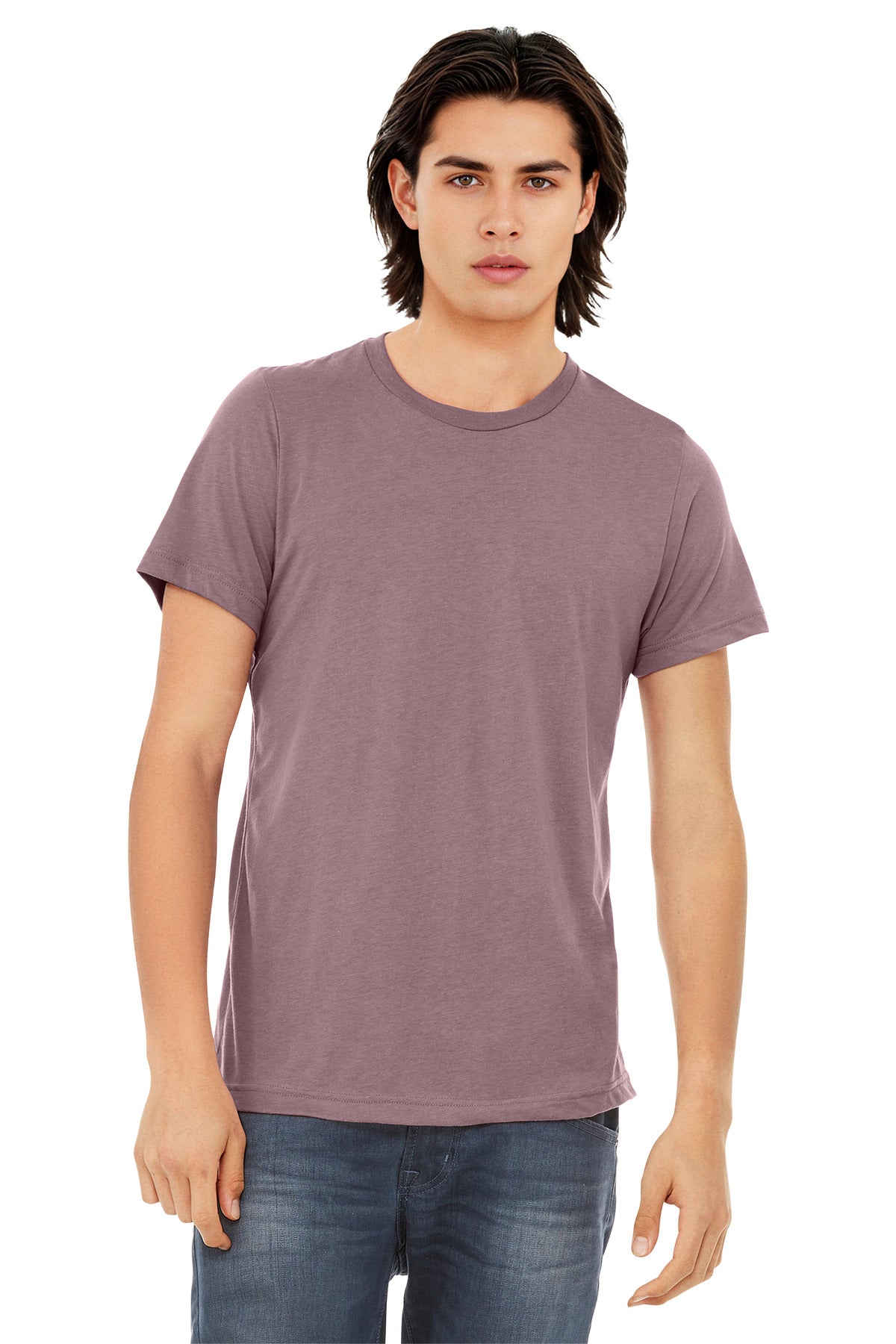 Custom Orchid Triblend Triblend Tee BC3413, personalized by SanCanDo Swag in Argyle, TX