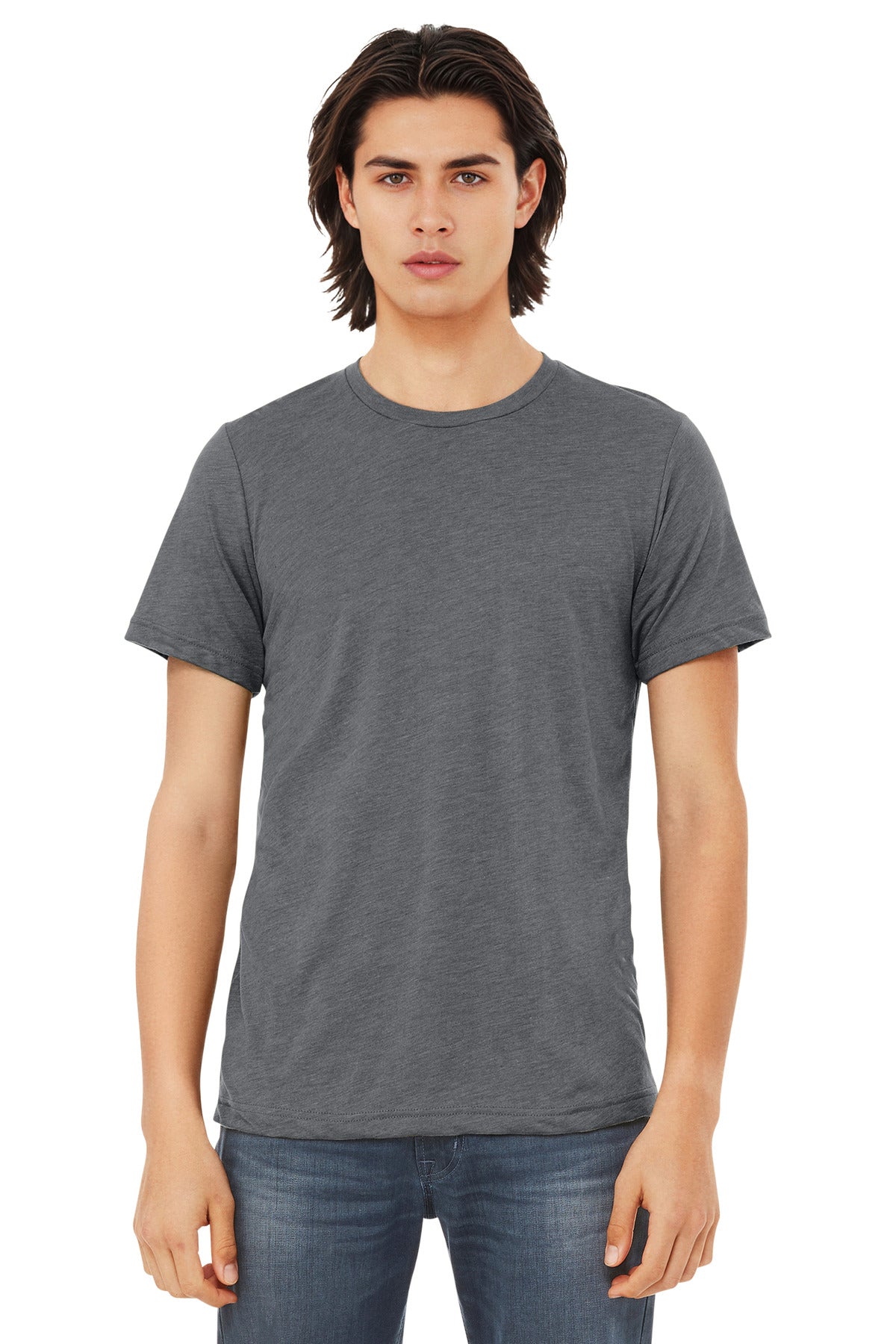 Custom Storm Triblend Triblend Tee BC3413, personalized by SanCanDo Swag in Argyle, TX