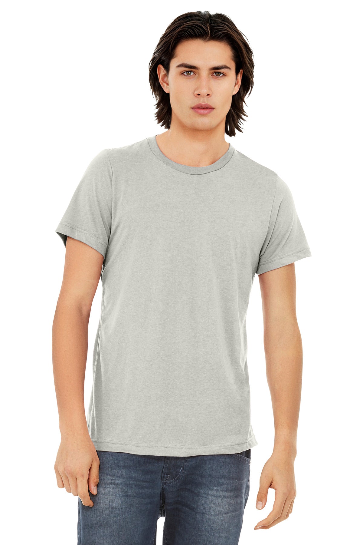 Custom Cement Triblend Triblend Tee BC3413, personalized by SanCanDo Swag in Argyle, TX