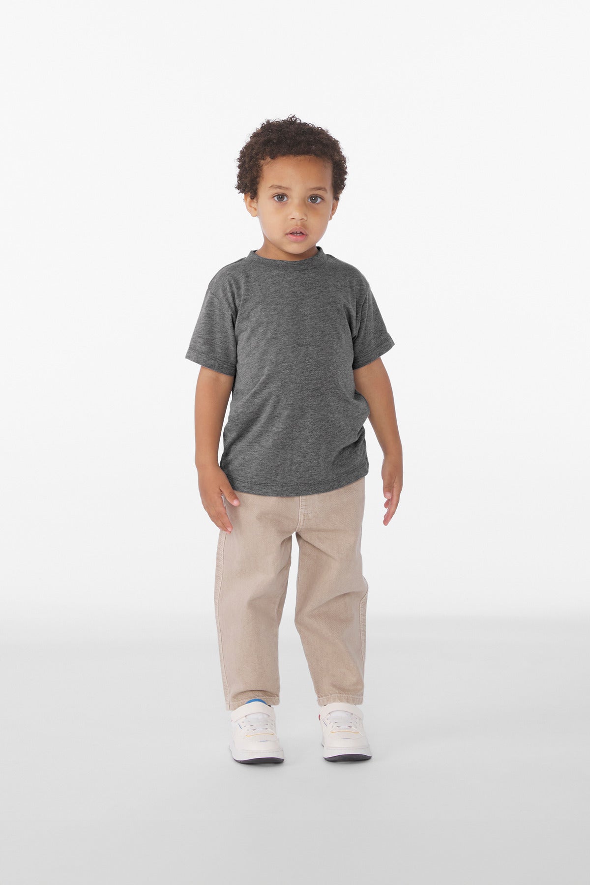 Custom Grey Triblend Toddler Triblend Tee BC3413T, personalized by SanCanDo Swag in Argyle, TX