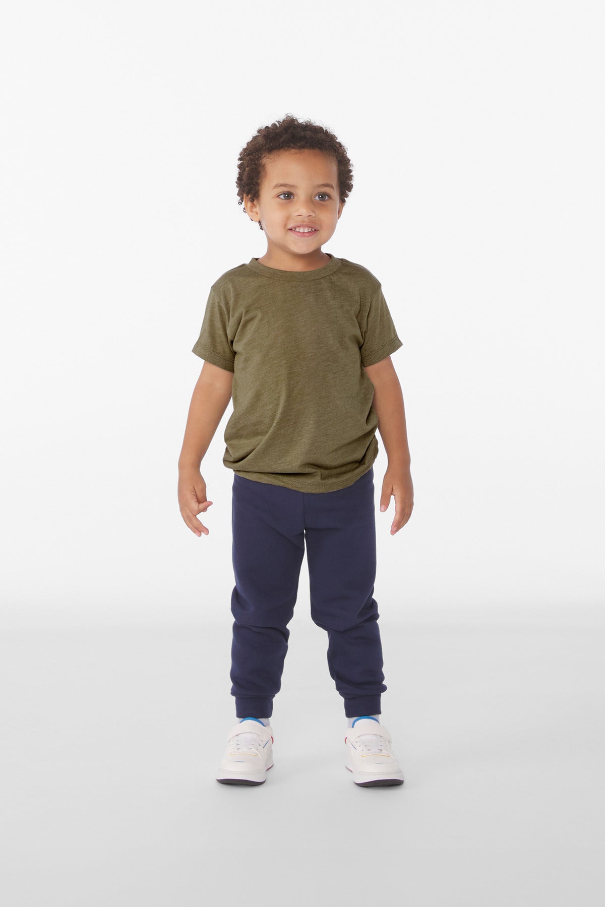 Custom Olive Triblend Toddler Triblend Tee BC3413T, personalized by SanCanDo Swag in Argyle, TX