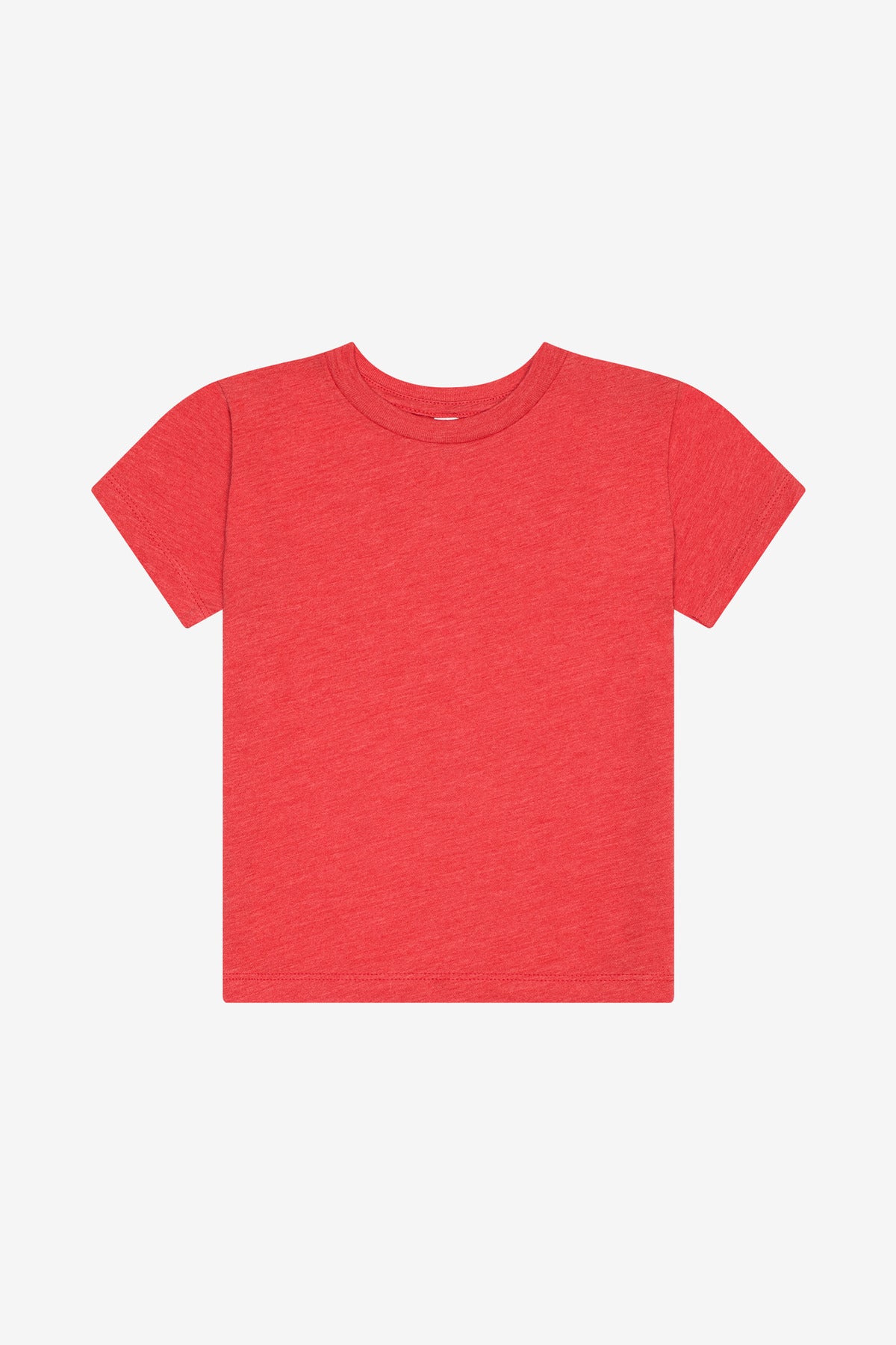 Custom Red Triblend Toddler Triblend Tee BC3413T, personalized by SanCanDo Swag in Argyle, TX