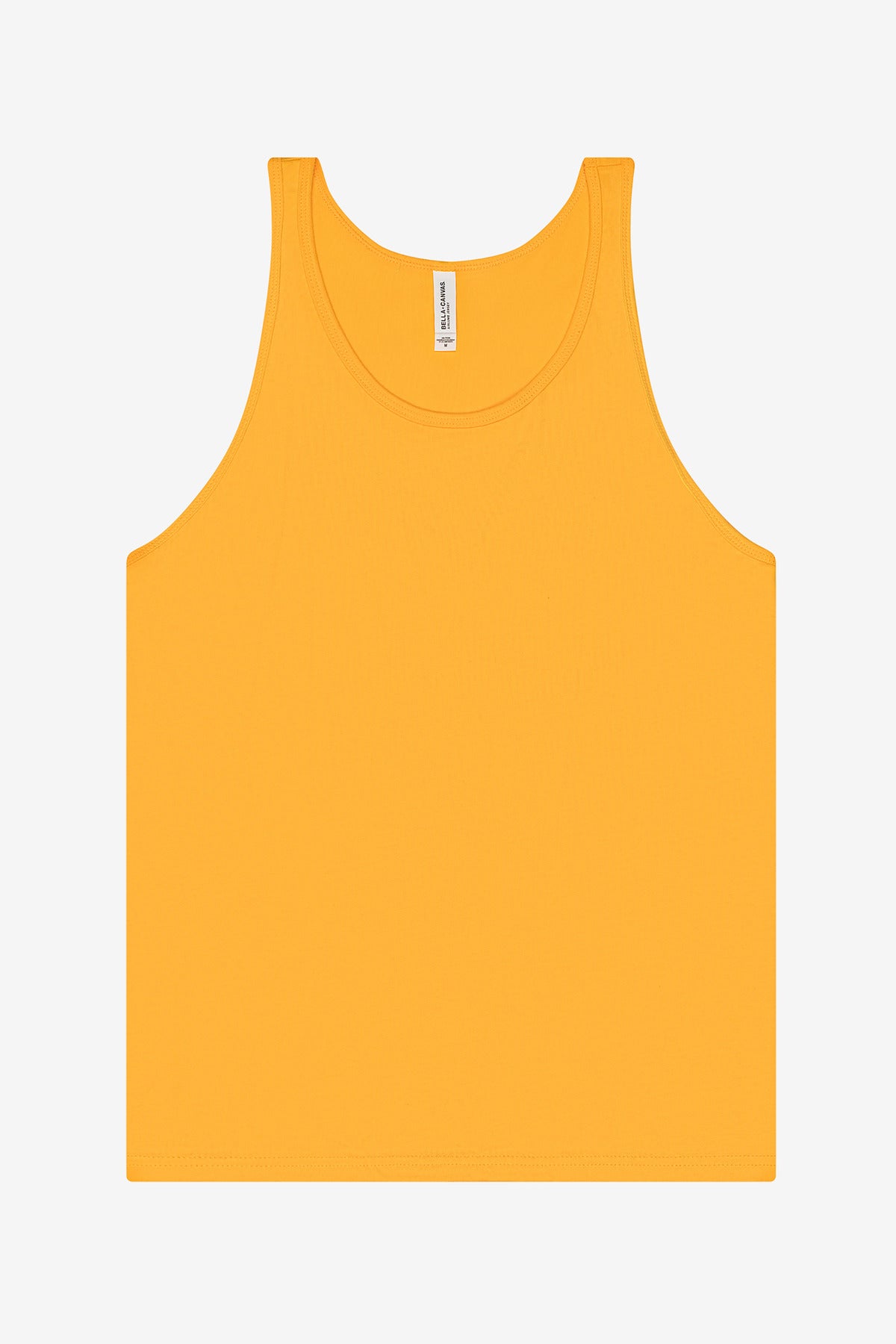 Custom Gold Unisex Jersey Tank BC3480, personalized by SanCanDo Swag in Argyle, TX