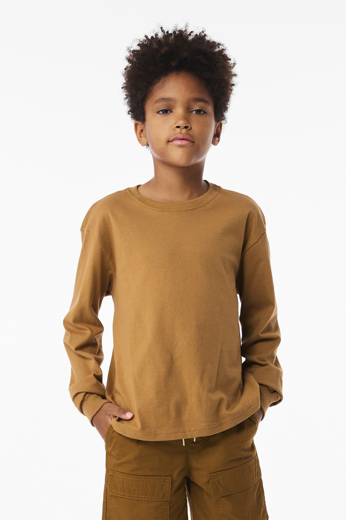 Custom Toast 6-Ounce Heavyweight Long Sleeve Tee BC3511Y, personalized by SanCanDo Swag in Argyle, TX