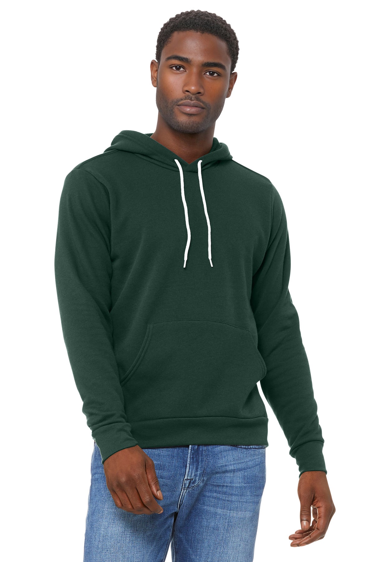 Custom Forest Unisex Sponge Fleece Pullover Hoodie BC3719, personalized by SanCanDo Swag in Argyle, TX