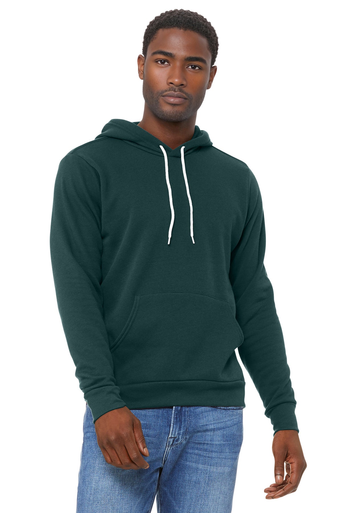 Custom Atlantic Unisex Sponge Fleece Pullover Hoodie BC3719, personalized by SanCanDo Swag in Argyle, TX