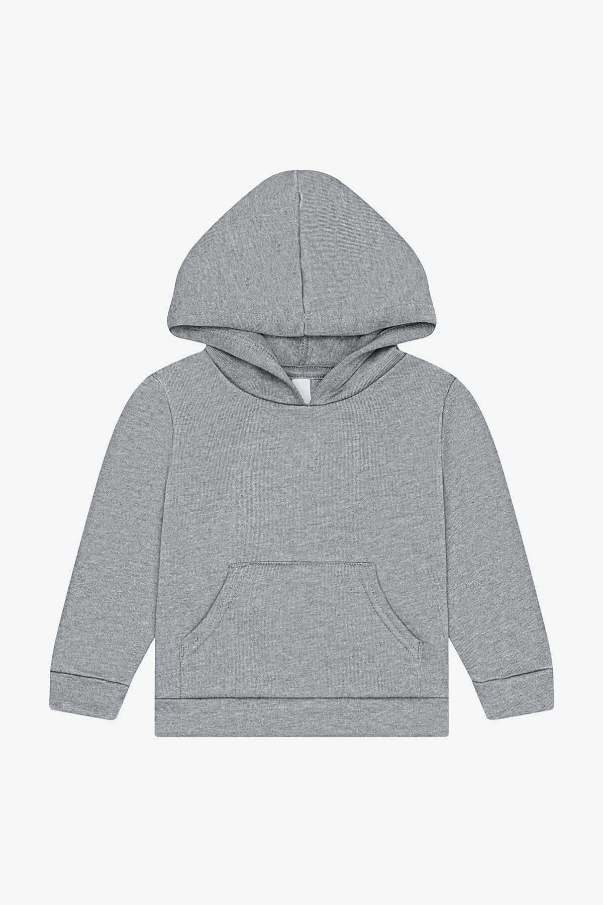 Custom Athletic Heather Toddler Sponge Fleece Hoodie BC3719T, personalized by SanCanDo Swag in Argyle, TX