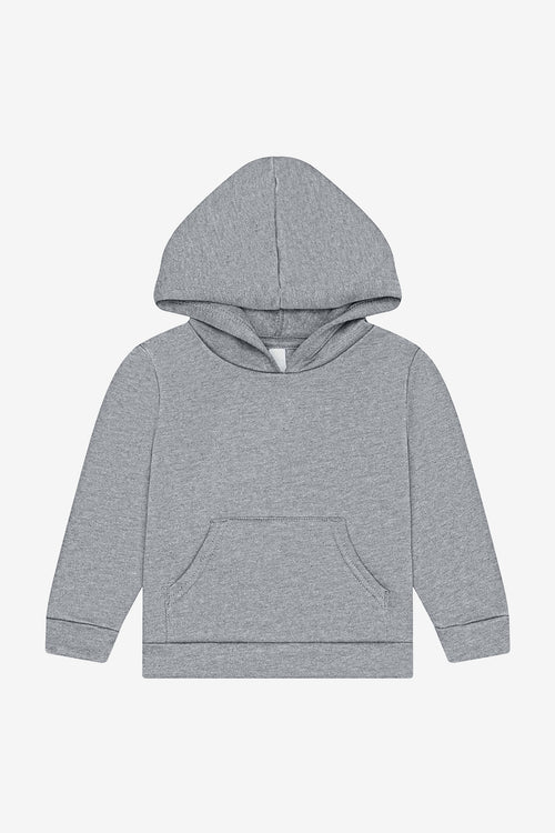 Custom Athletic Heather Toddler Sponge Fleece Hoodie BC3719T, personalized by SanCanDo Swag in Argyle, TX