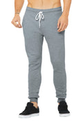 Custom Athletic Heather Unisex Jogger Sweatpants BC3727, personalized by SanCanDo Swag in Argyle, TX