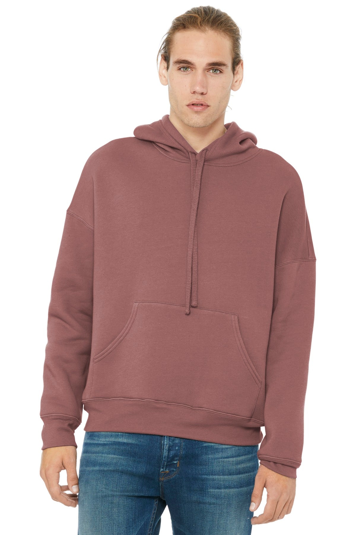 Custom Mauve Unisex Sponge Fleece Pullover DTM Hoodie BC3729, personalized by SanCanDo Swag in Argyle, TX