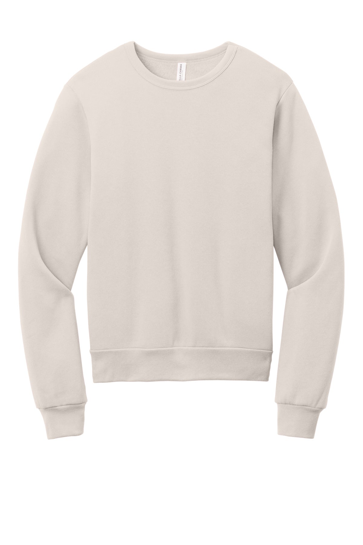Custom Heather Dust Unisex Sponge Fleece Classic Crewneck BC3911, personalized by SanCanDo Swag in Argyle, TX
