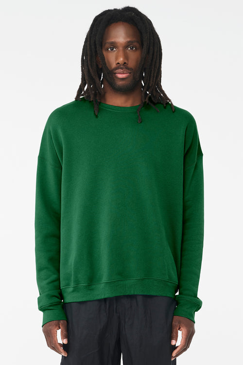 Custom Kelly Bella Drop Shoulder Sweatshirt 3945, personalized by SanCanDo Swag in Argyle, TX