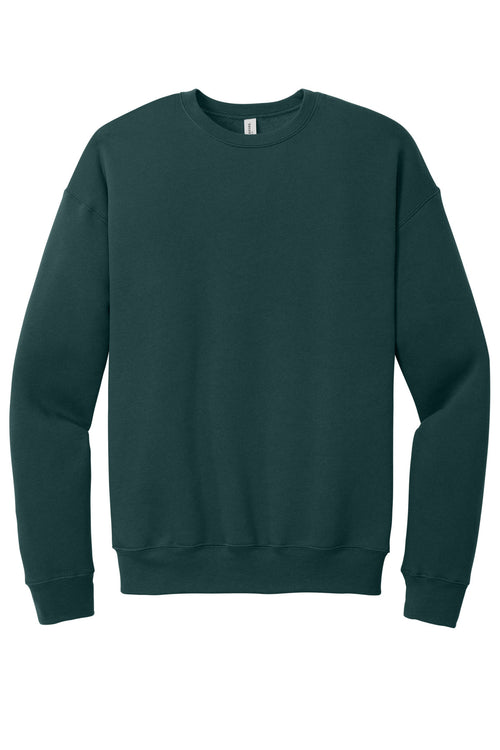 Custom Atlantic Sponge Fleece Drop Shoulder Sweatshirt BC3945, personalized by SanCanDo Swag in Argyle, TX