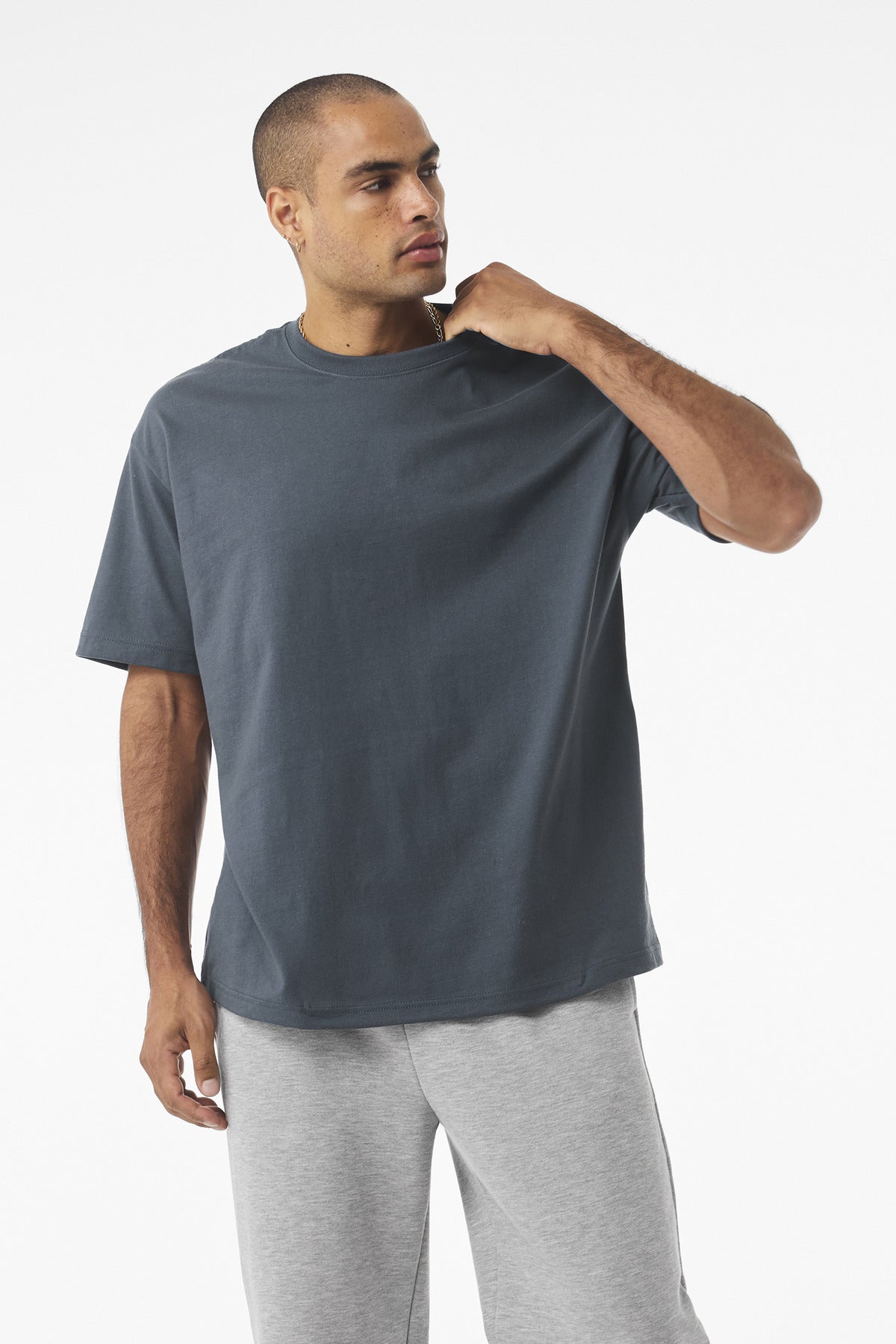 Custom Vintage Navy Unisex 7.5-Ounce Heavyweight Tee BC4610, personalized by SanCanDo Swag in Argyle, TX