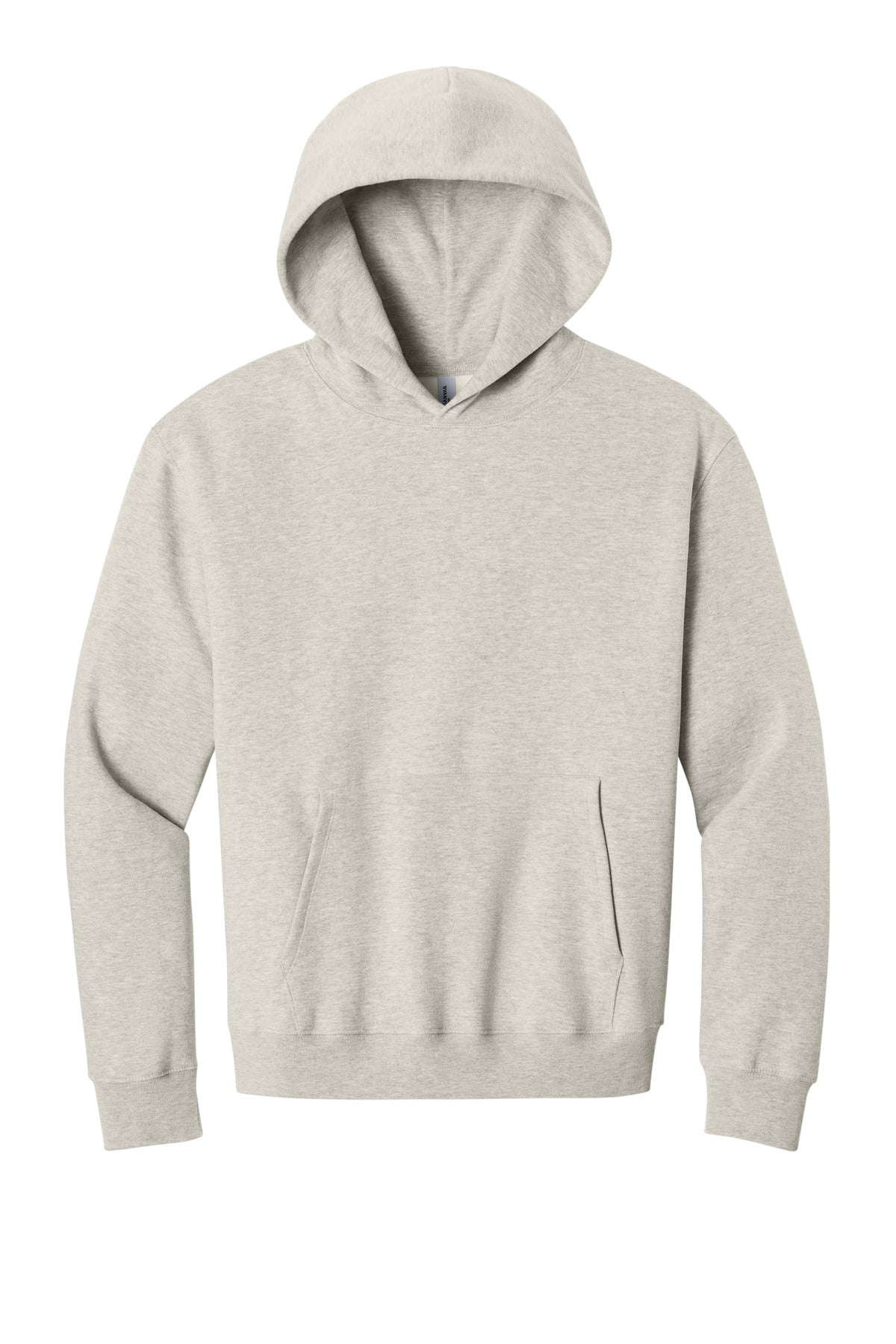 Custom Vintage Heather Grey 10-Ounce Heavyweight Pullover Hoodie BC4719, personalized by SanCanDo Swag in Argyle, TX