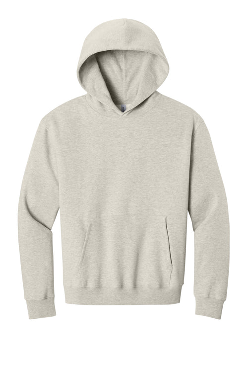 Custom Vintage Heather Grey 10-Ounce Heavyweight Pullover Hoodie BC4719, personalized by SanCanDo Swag in Argyle, TX