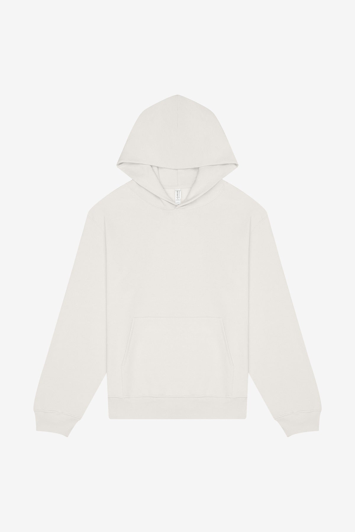 Custom Vintage White 10-Ounce Heavyweight Pullover Hoodie BC4719, personalized by SanCanDo Swag in Argyle, TX