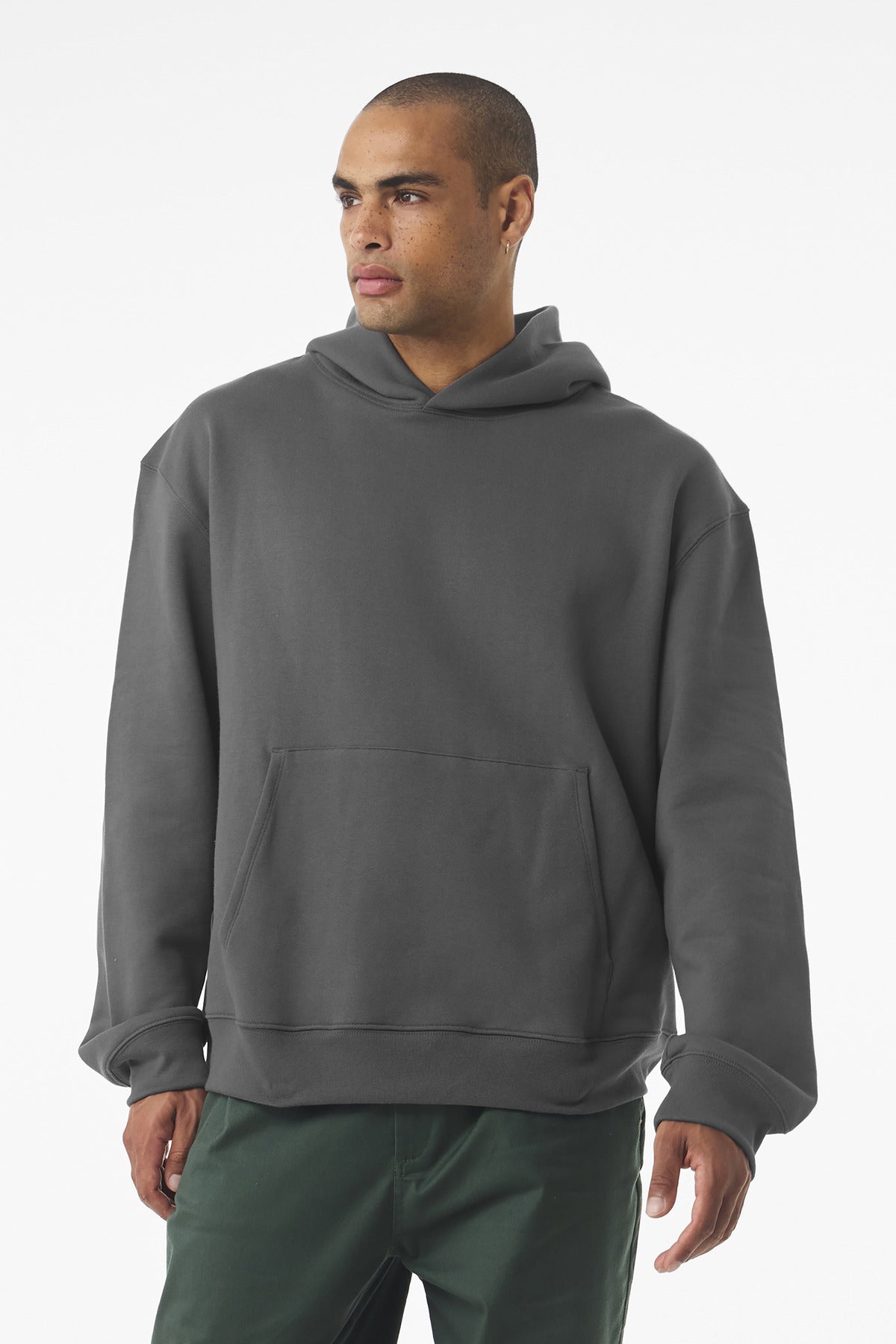 Custom Asphalt 10-Ounce Heavyweight Pullover Hoodie BC4719, personalized by SanCanDo Swag in Argyle, TX
