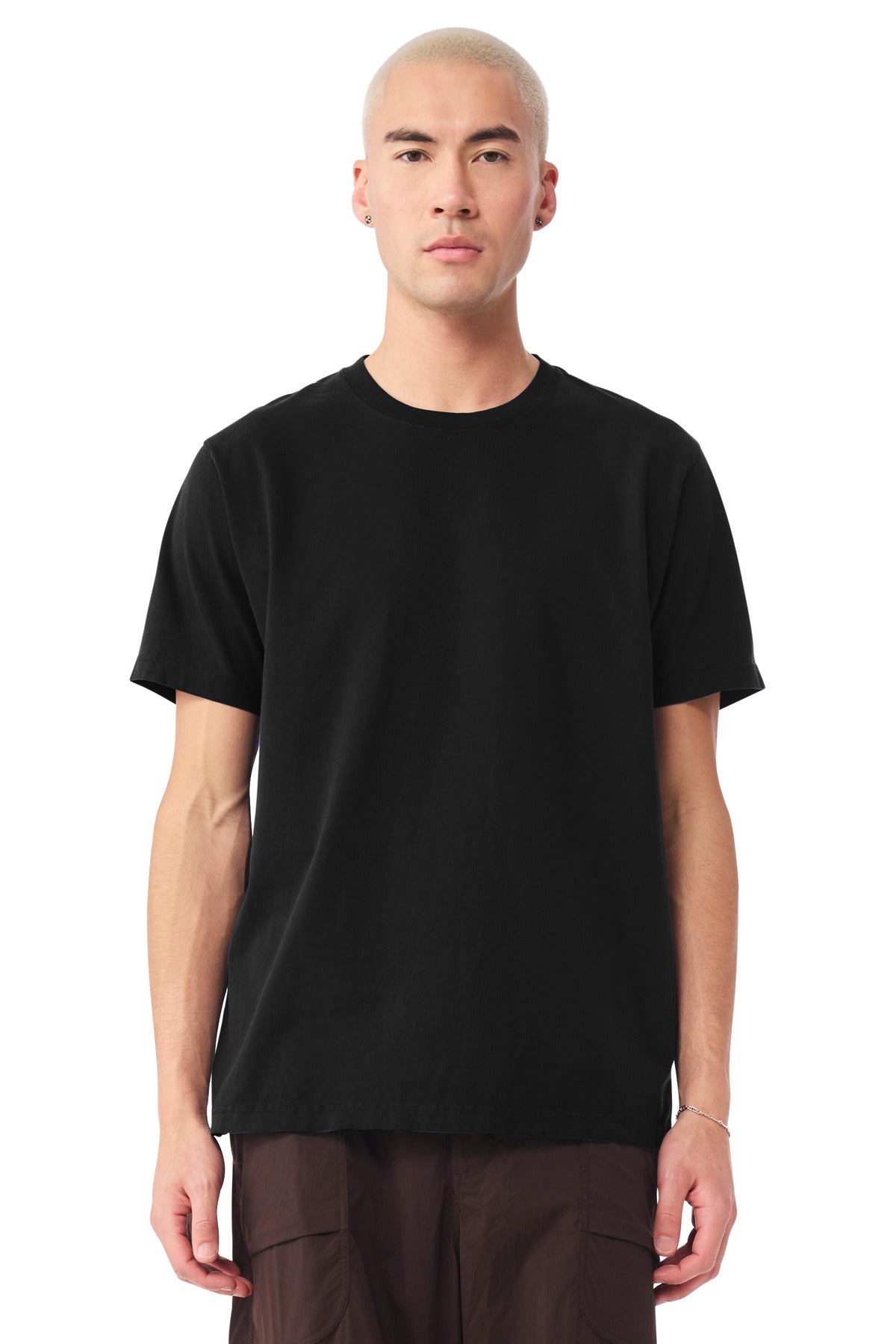 Custom Black Unisex Heavyweight Garment-Dyed Tee BC4810GD, personalized by SanCanDo Swag in Argyle, TX