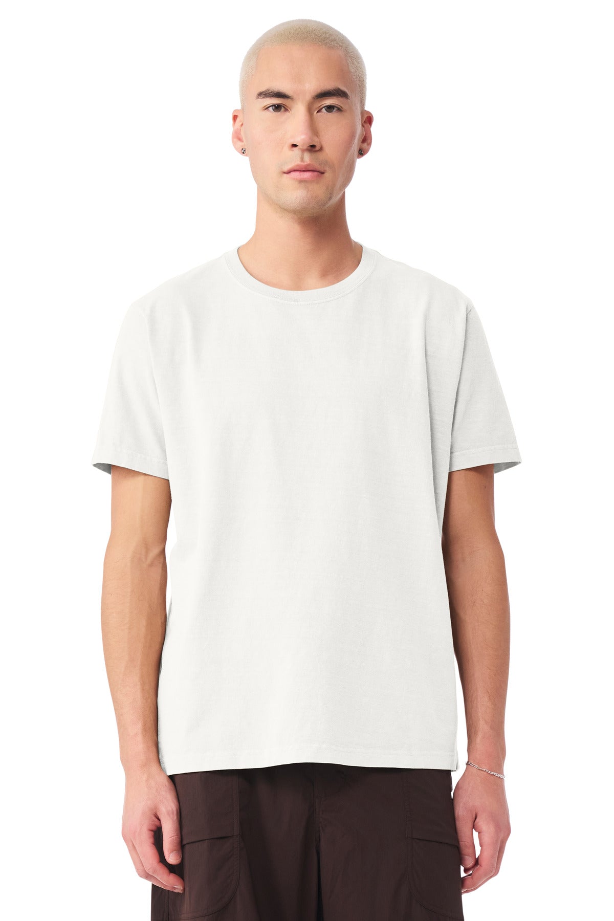 Custom Vintage White Unisex Heavyweight Garment-Dyed Tee BC4810GD, personalized by SanCanDo Swag in Argyle, TX