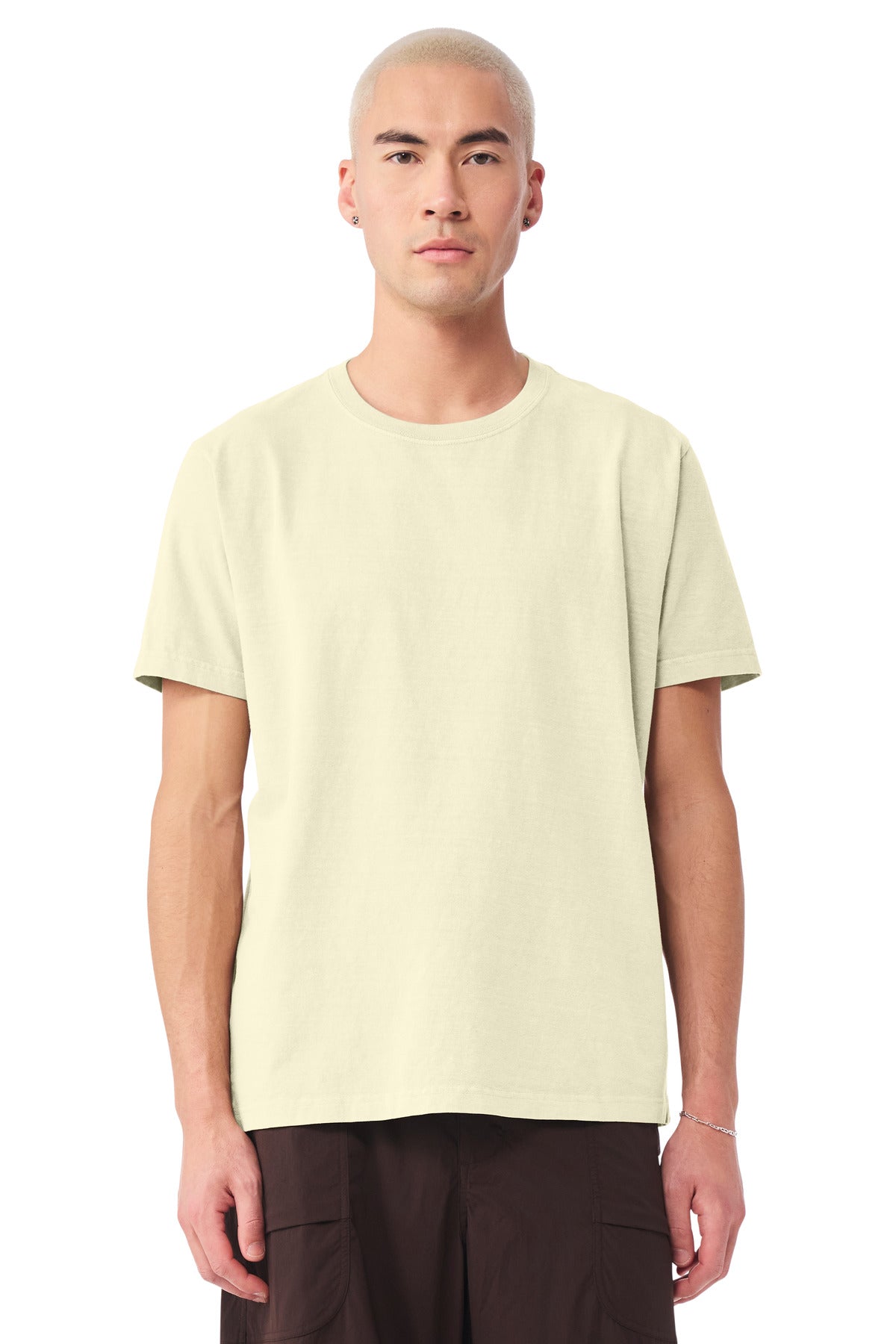 Custom Buttermilk Unisex Heavyweight Garment-Dyed Tee BC4810GD, personalized by SanCanDo Swag in Argyle, TX
