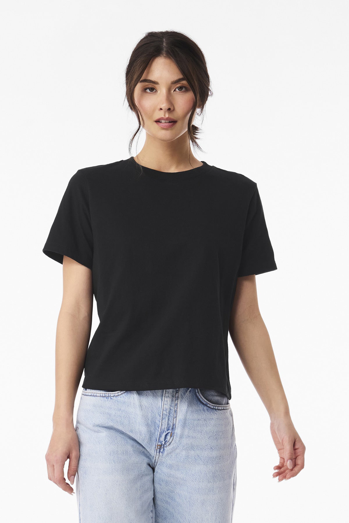 Custom Vintage Black Women's 6-Ounce Heavyweight Tee BC6110, personalized by SanCanDo Swag in Argyle, TX