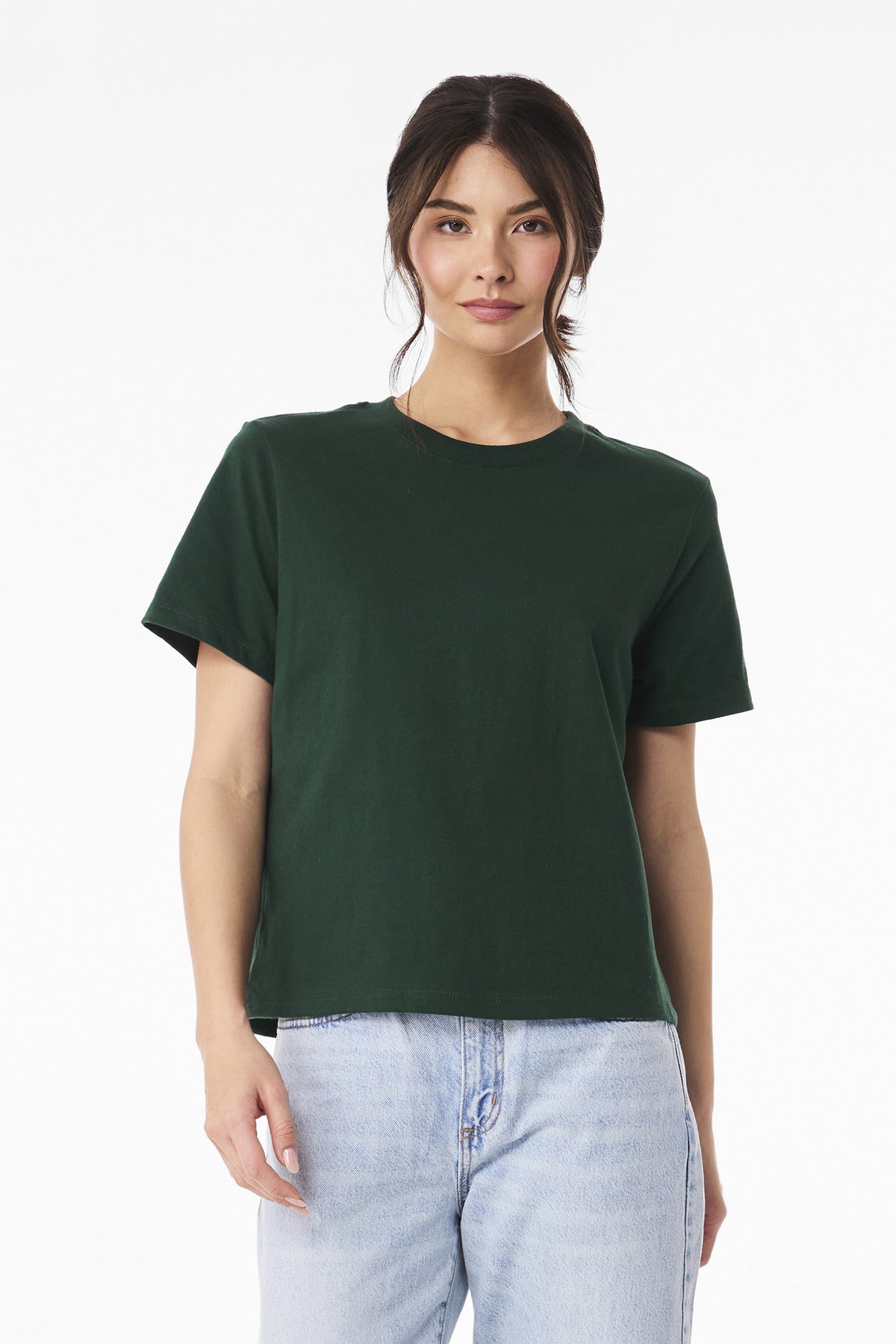 Custom Forest Women's 6-Ounce Heavyweight Tee BC6110, personalized by SanCanDo Swag in Argyle, TX