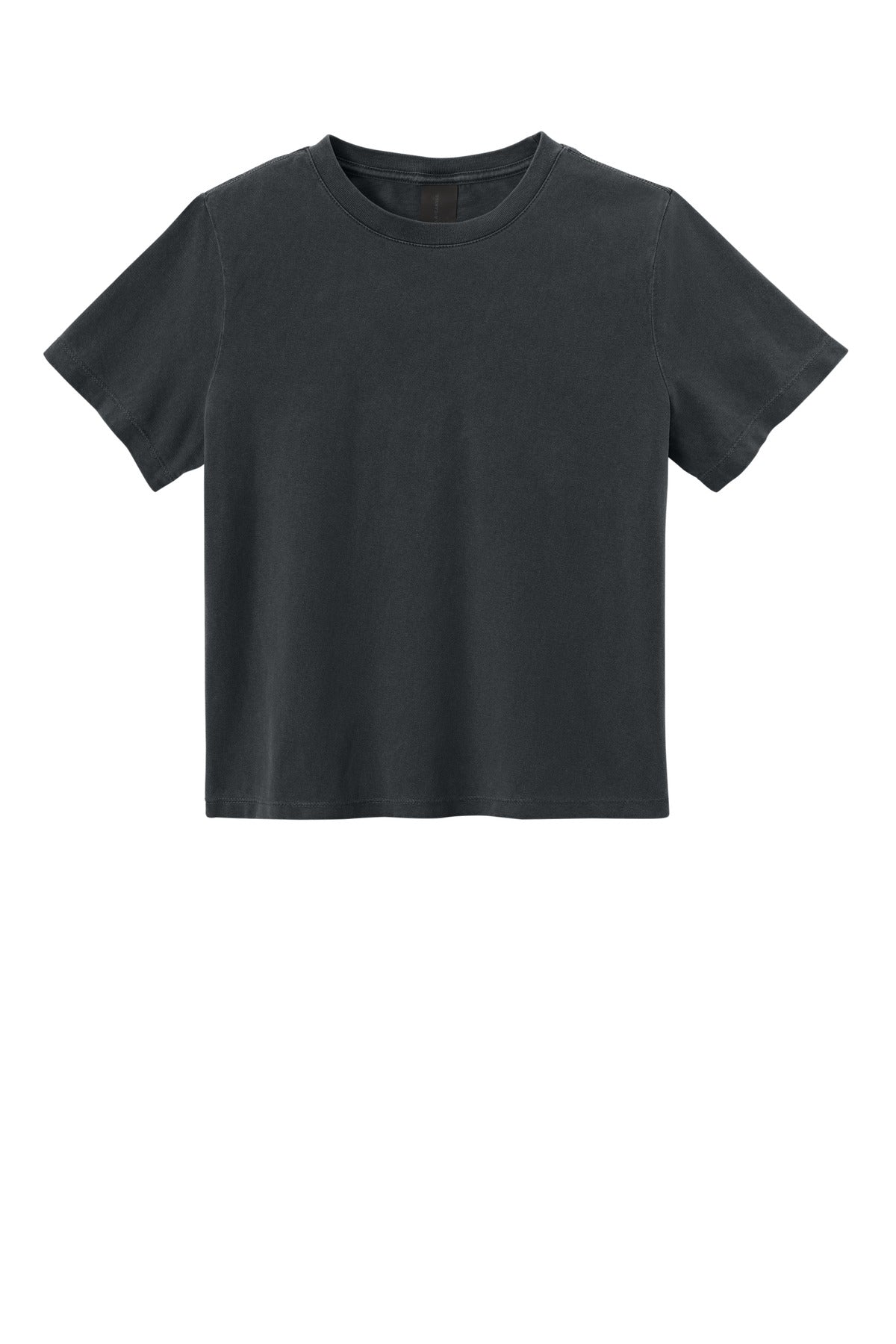 Custom Washed Black Women's Heavyweight Garment-Dyed Tee BC6110GD, personalized by SanCanDo Swag in Argyle, TX