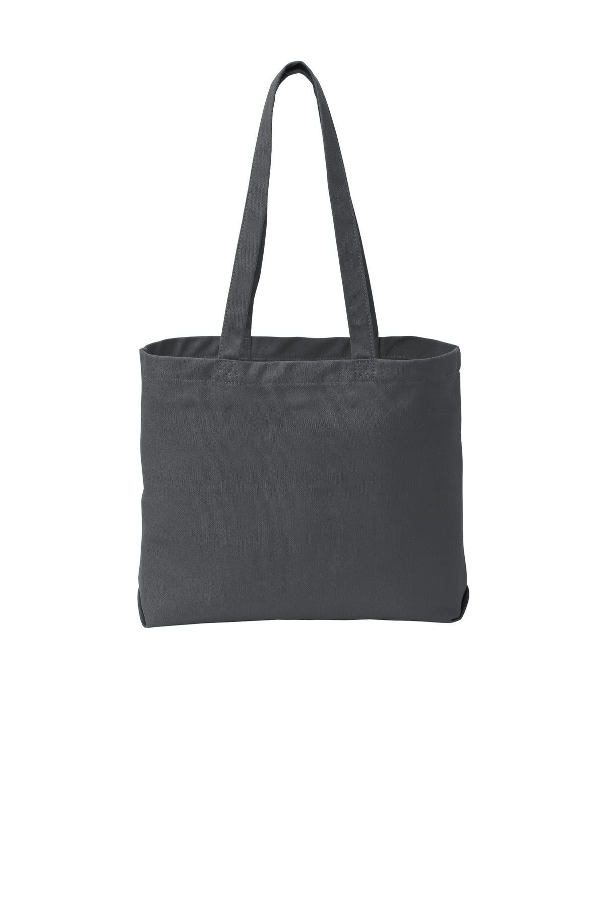 Coal | Front | Custom Coal Beach Wash Tote BG421, personalized by SanCanDo Swag in Argyle, TX