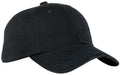 Custom Black Unstructured Brushed Twill Cap BTU, personalized by SanCanDo Swag in Argyle, TX