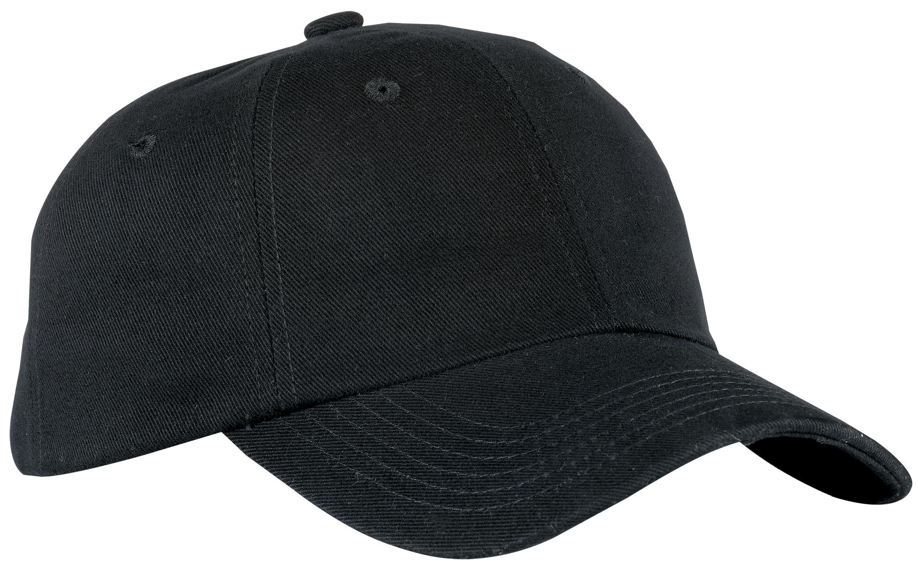 Custom Black Unstructured Brushed Twill Cap BTU, personalized by SanCanDo Swag in Argyle, TX