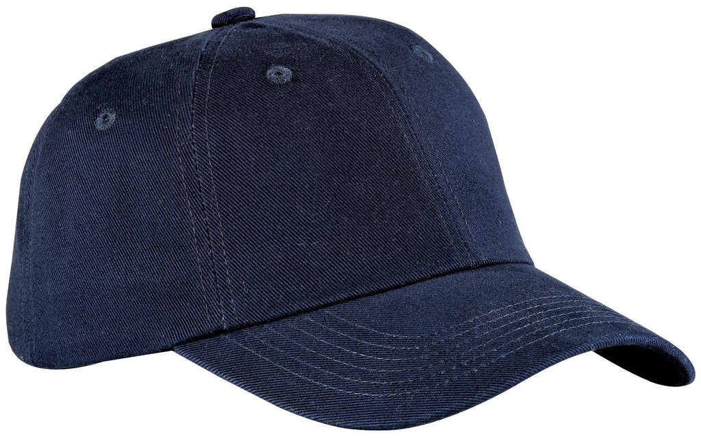 Custom Navy Unstructured Brushed Twill Cap BTU, personalized by SanCanDo Swag in Argyle, TX