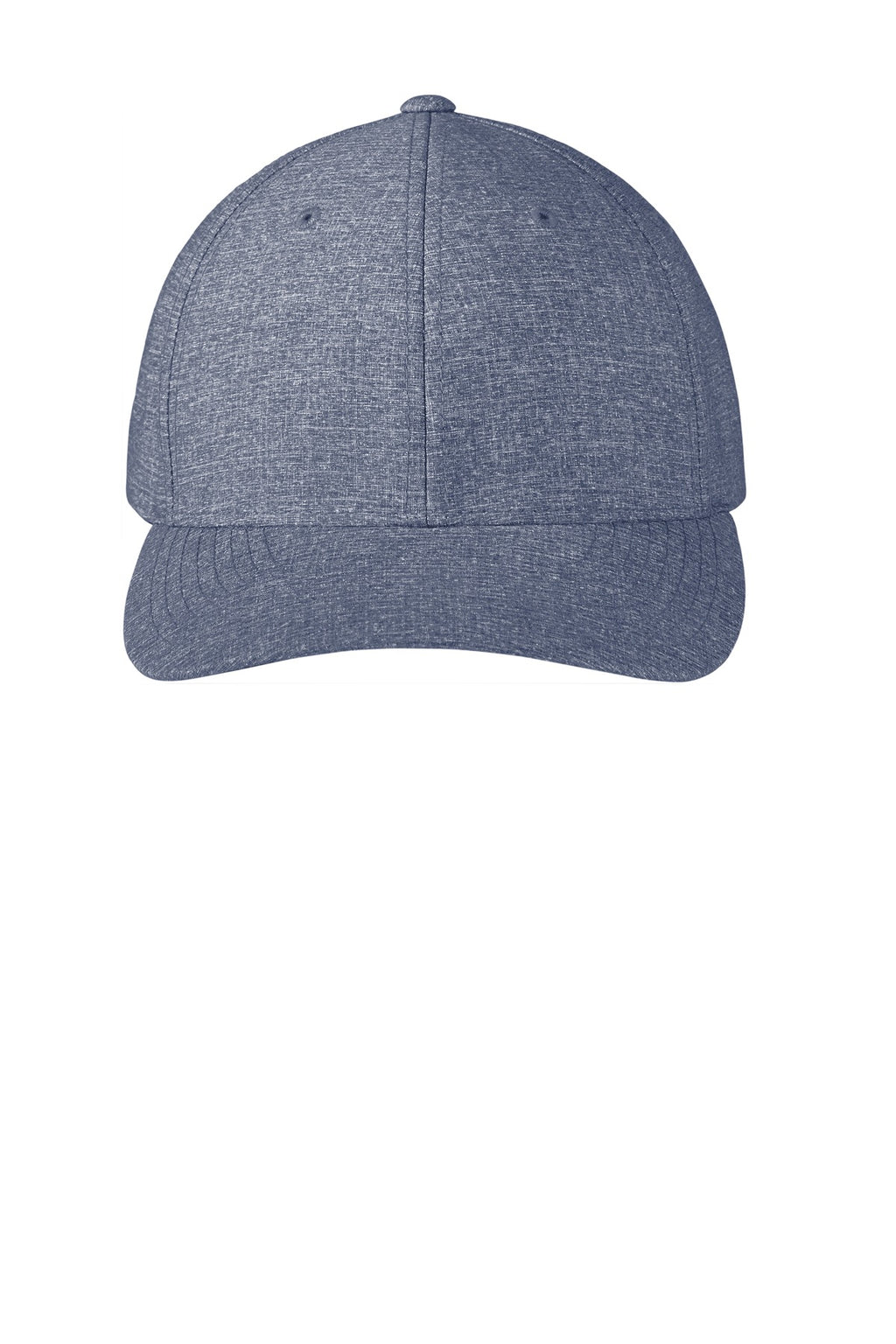 Custom Heather True Navy Flexfit 110 Performance Snapback Cap C301, personalized by SanCanDo Swag in Argyle, TX