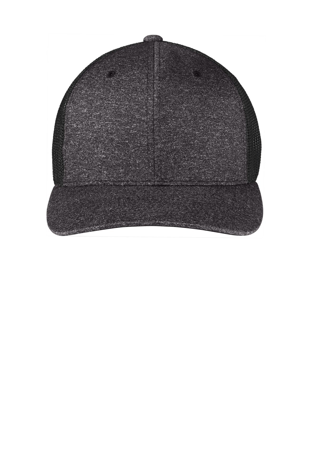 Black/ Dark Charcoal Heather | Front | hat_front