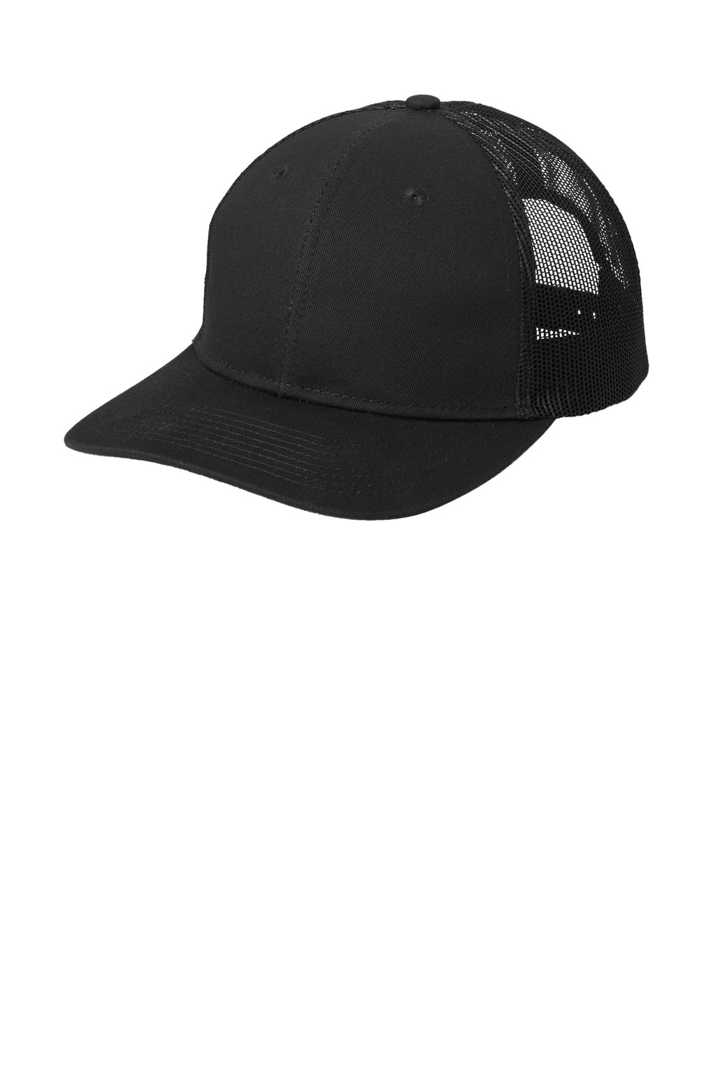 Custom Black Snapback Trucker Cap C402, personalized by SanCanDo Swag in Argyle, TX
