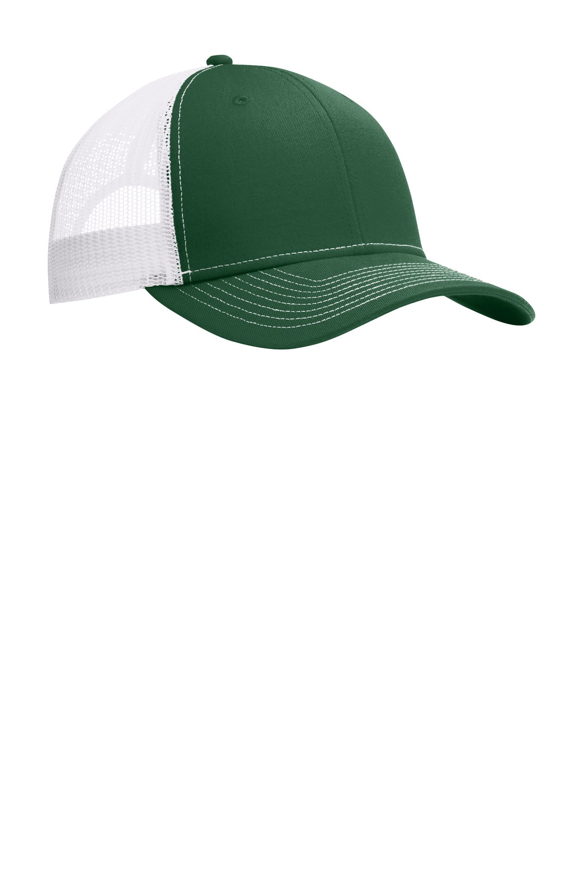 Custom Forest Green/ White Snapback Trucker Cap C402, personalized by SanCanDo Swag in Argyle, TX