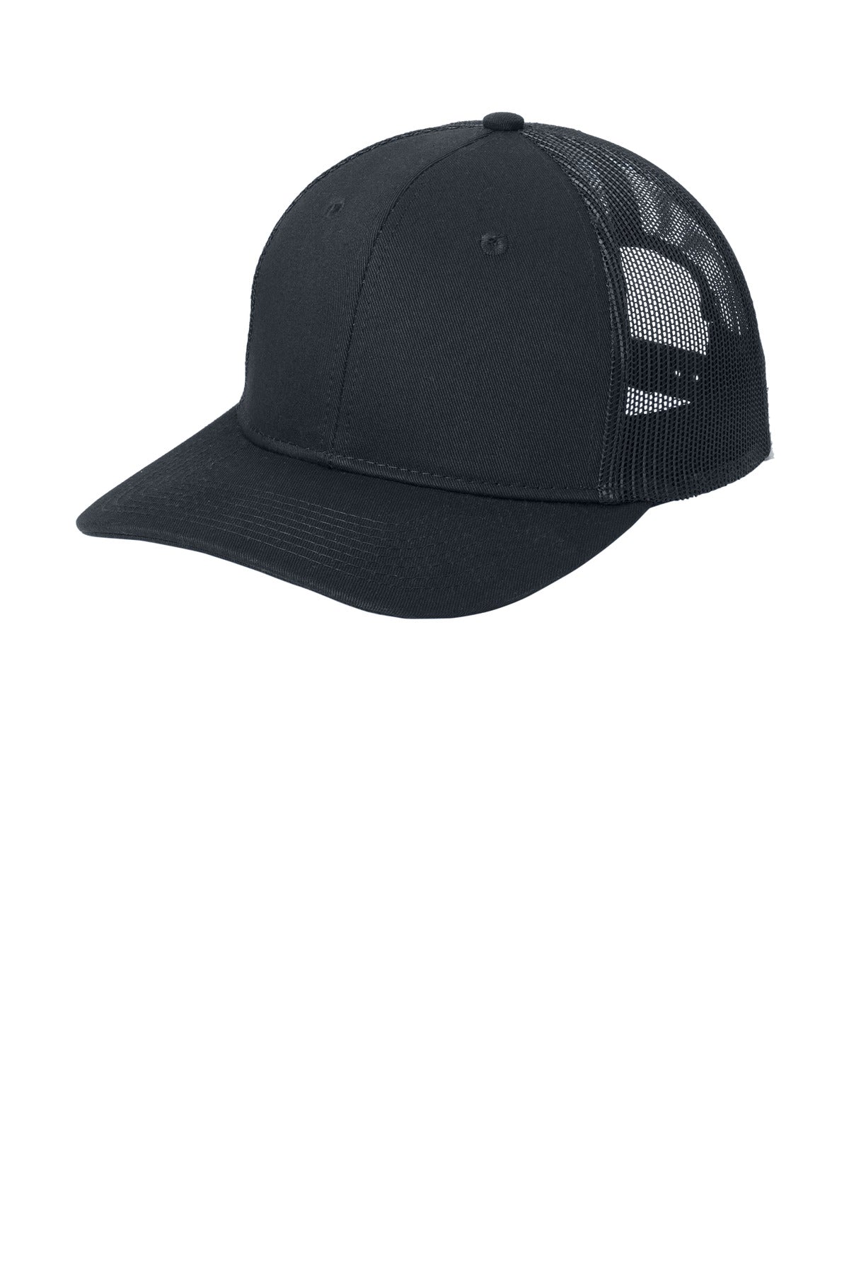 Custom Rich Navy Snapback Trucker Cap C402, personalized by SanCanDo Swag in Argyle, TX
