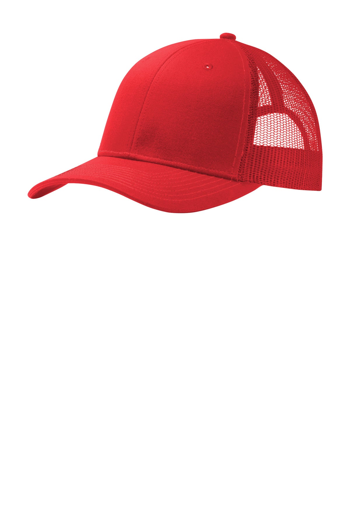 Custom True Red Snapback Trucker Cap C402, personalized by SanCanDo Swag in Argyle, TX