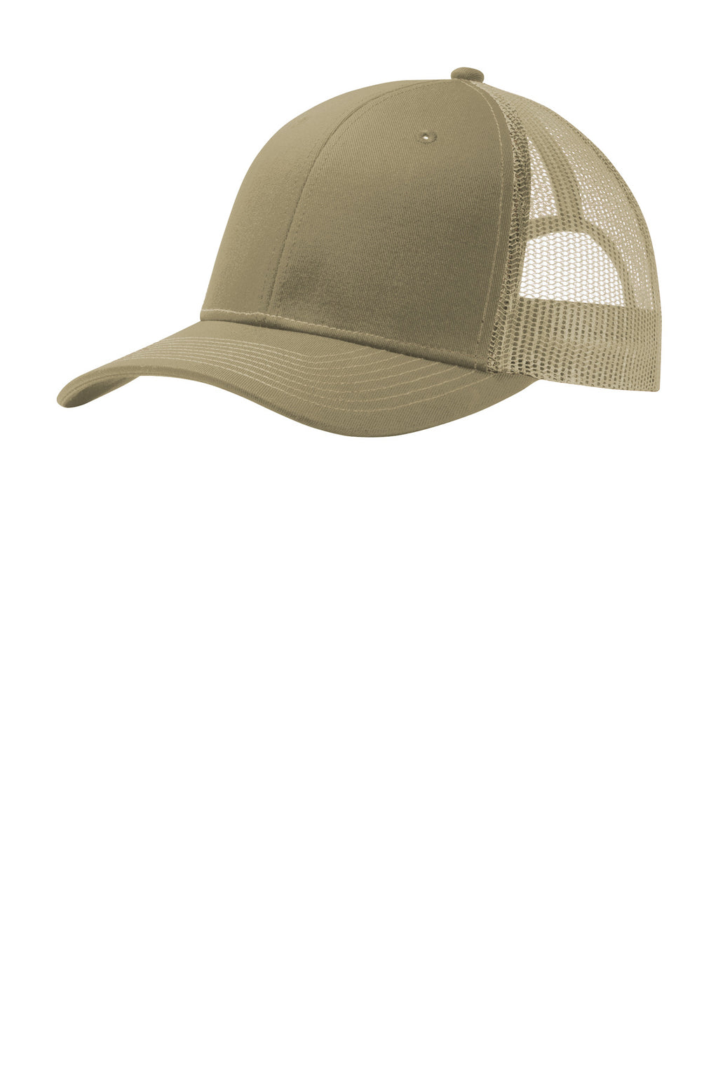 Custom Coyote Brown Snapback Trucker Cap C402, personalized by SanCanDo Swag in Argyle, TX