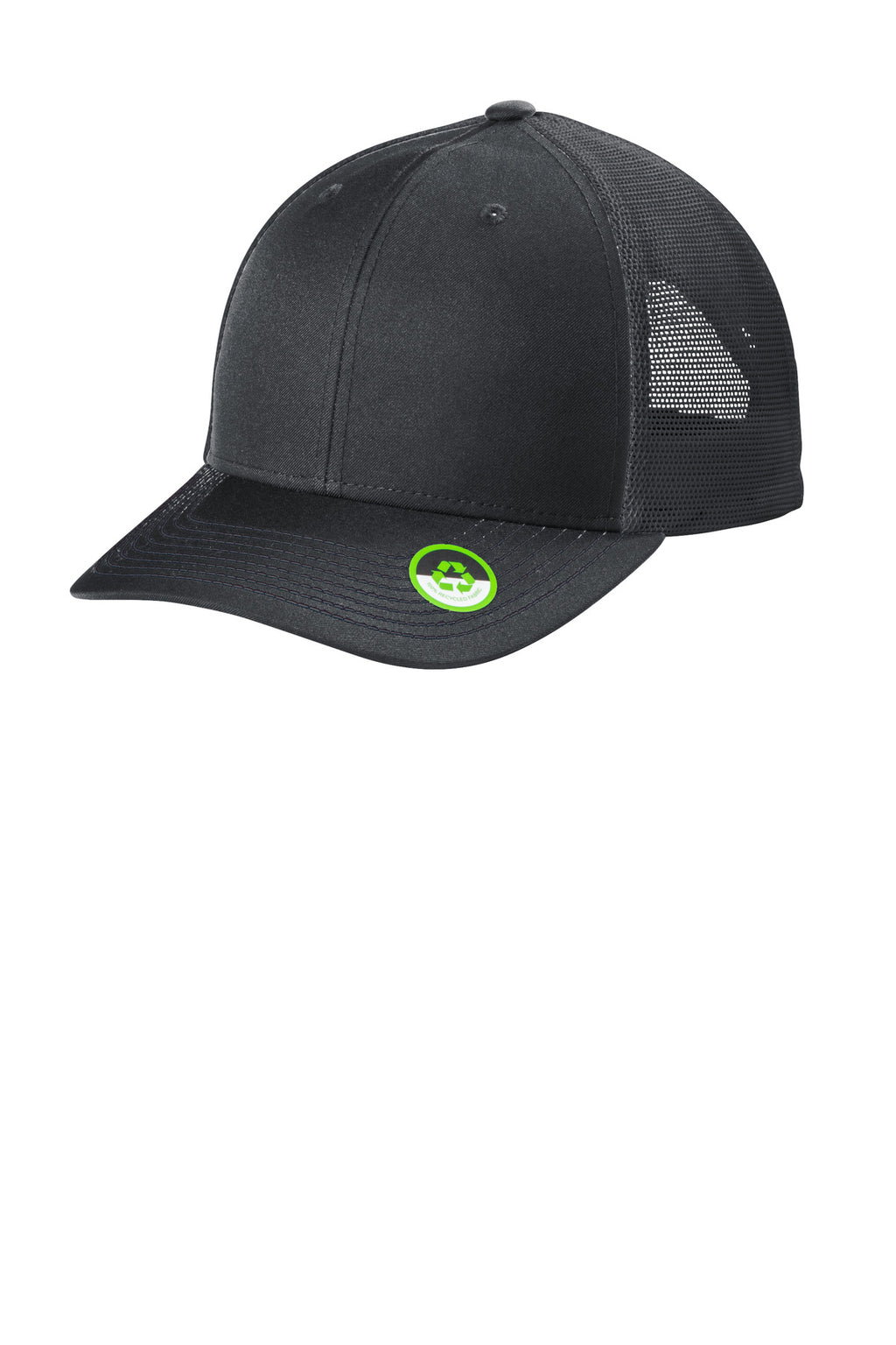 Custom Grey Steel Eco Snapback Trucker Cap C402ECO, personalized by SanCanDo Swag in Argyle, TX