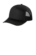 Custom Black Snapback Five-Panel Trucker Cap C405, personalized by SanCanDo Swag in Argyle, TX